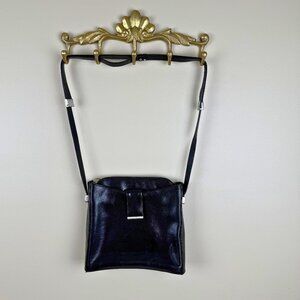 Adax Black Leather Bag